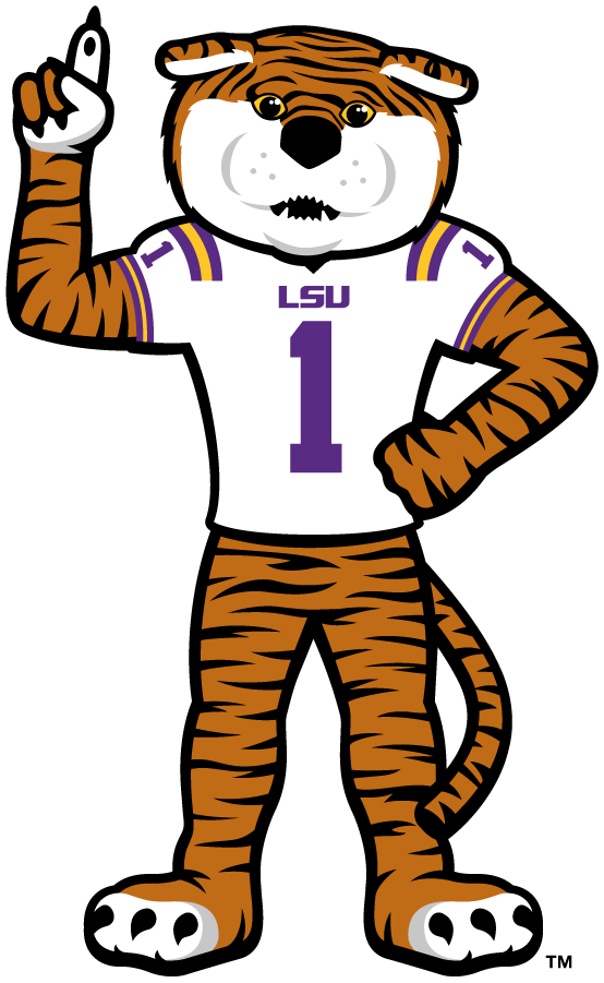 LSU Tigers 2013-Pres Mascot Logo v2 DIY iron on transfer (heat transfer)